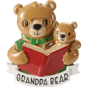 Grandpa Bear Family Ornament