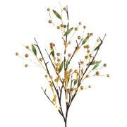 39 Inch Lighted Branch - Gold