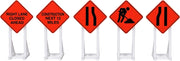 Roadside Construction Signs - Set of 5