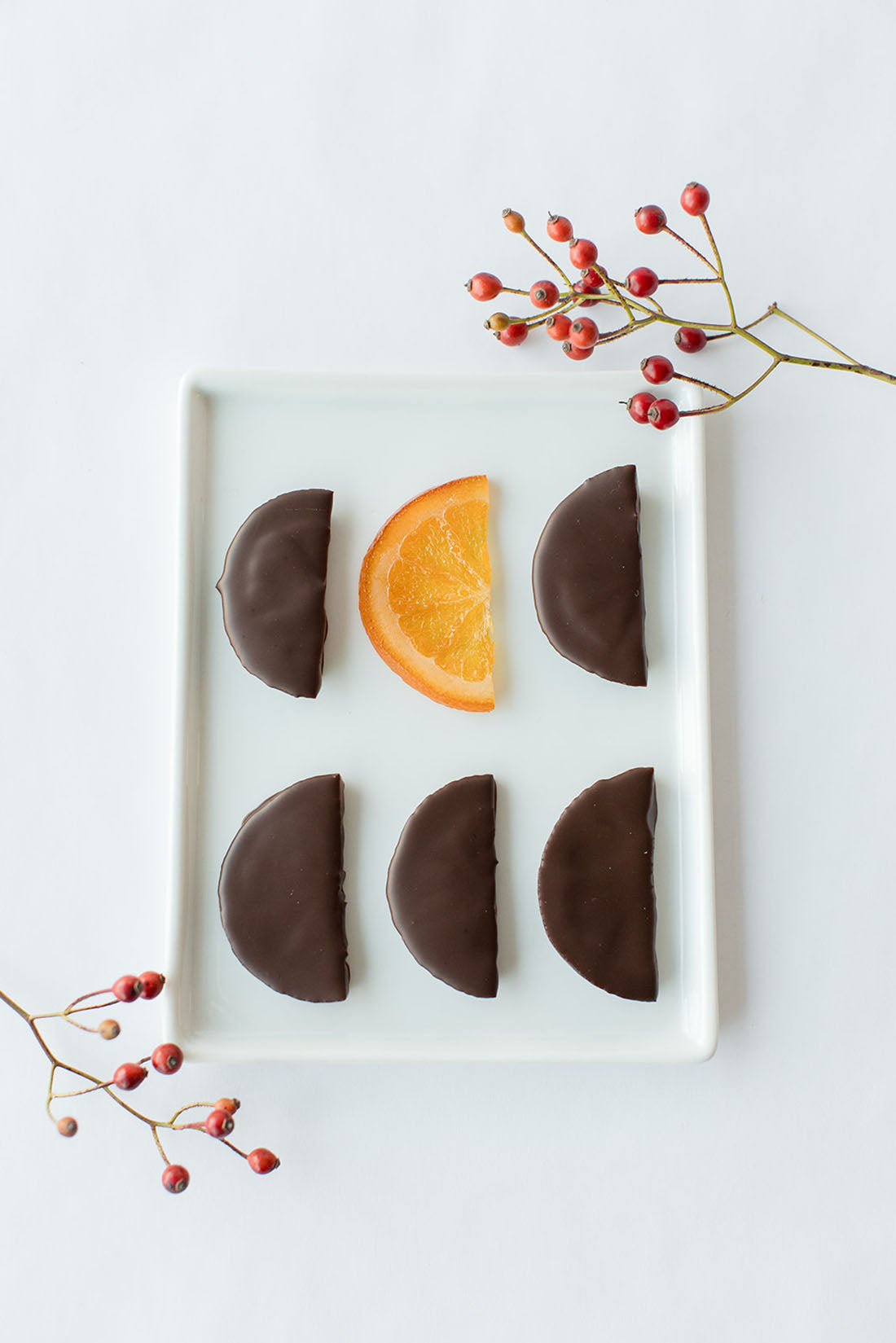 Italian Orange Segments by NU Chocolat