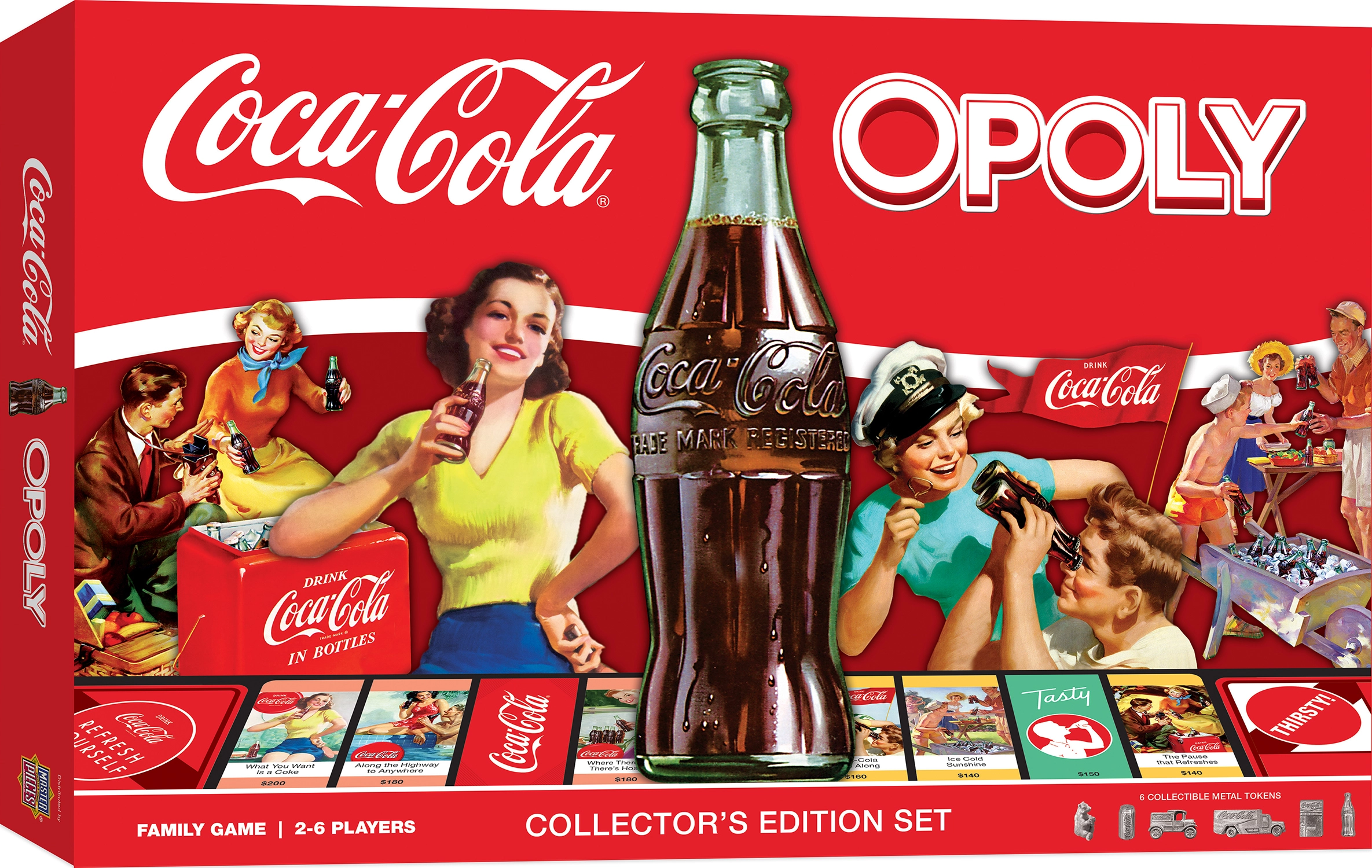 Coca-Cola Opoly Board Game