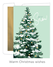 Luxury Favorites Boxed Cards – Let It Snow Tree