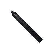Rustic Taper Dinner Candle - 7 Inch Black