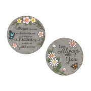 Cement Garden Butterfly Stepping Stone -