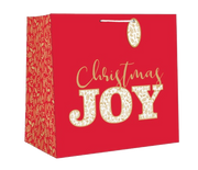 Square Jumbo Gift Bag - Christmas Joy