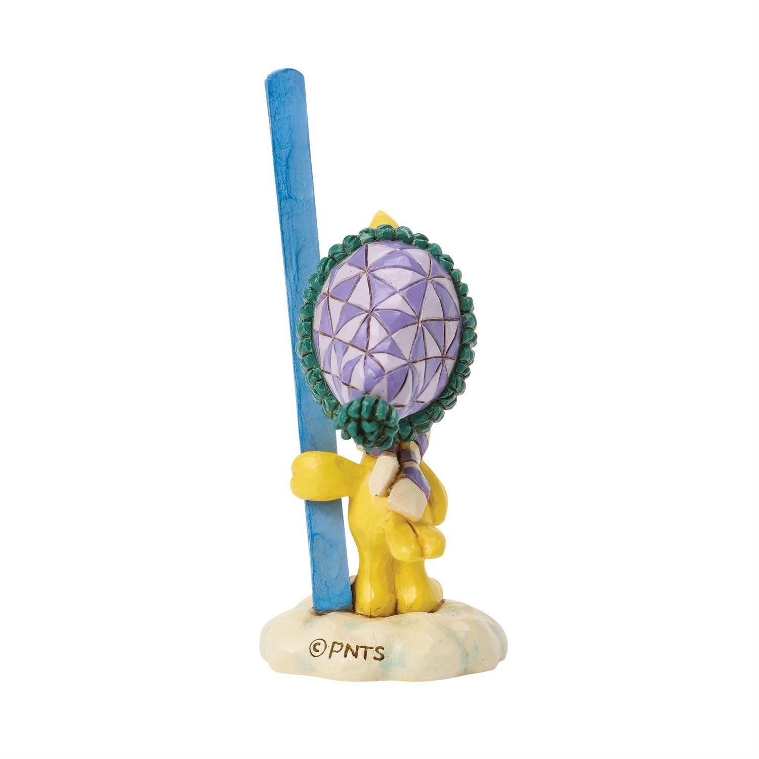 Woodstock with Skis Mini Figurine