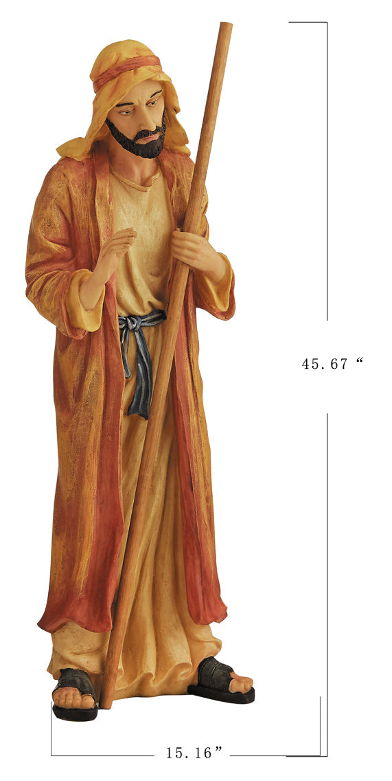 Outdoor Nativity Set - 12 Piece - 58" tall