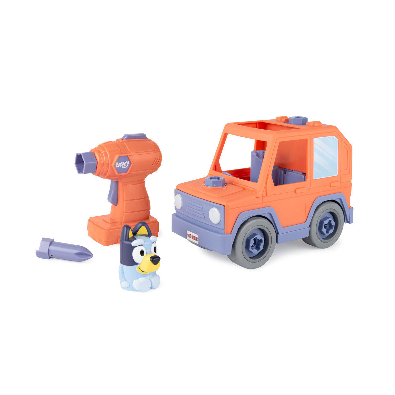 Build-A-Buddy™ Bluey Motorized Car with Drill
