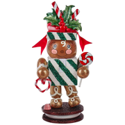 The Hollywood 8 Inch Gingerbread Nutcracker