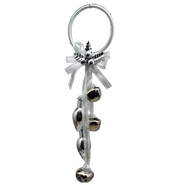 Jingle Bell Door Hanger - Silver