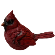 Resin Holiday Cardinal Looking Back