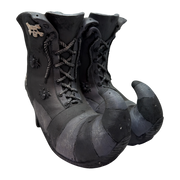 Halloween Witch Boots - Black
