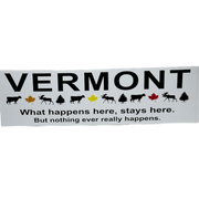 What Happens Bumper Sticker