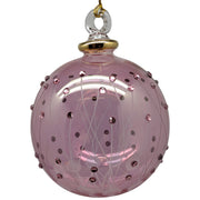 Amethyst Radiance Ornament with Crystal Chatons