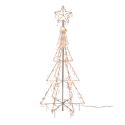 Lighted White Iron Tree - 48 inch