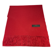 Cranberry Cashmere Scarf