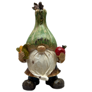 Harvest Gathering Gnome - Apple and Corn