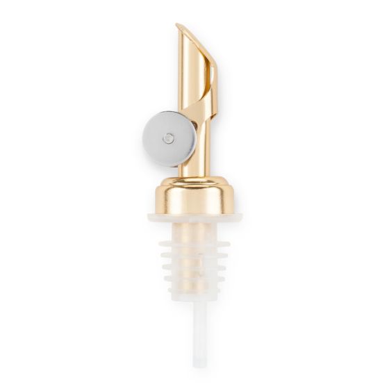Bottle Pourer Spout Glide Weighted Gold (Sold Individually) by Homeportonline