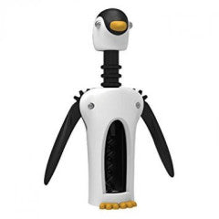 Wine Bottle Opener TrueZoo Kingsley Penguin Winged Corkscrew by Homeportonline