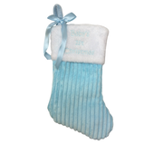 Babys  1st  Christmas Stocking - Blue