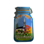 Vermont Jar / Church Acrylic Magnet