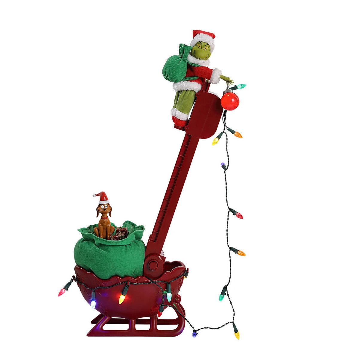 Grinch's Animated Utility Sleigh