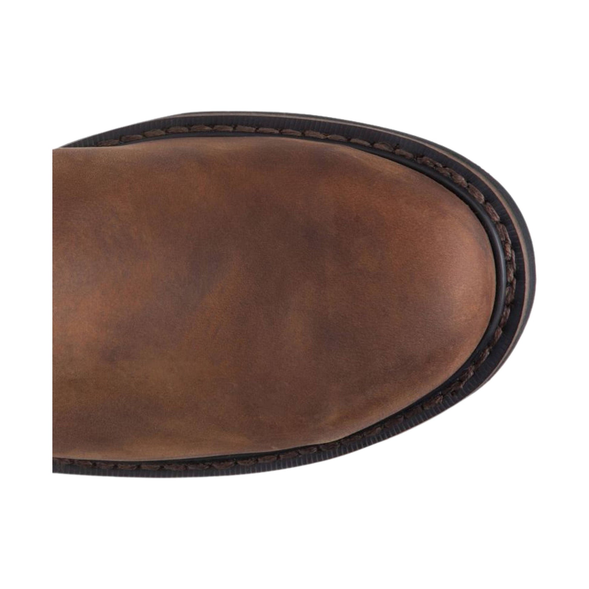 Justin Men's 11 Inch Drywall Wyoming Waterproof Steel Toe Work Boots - Brown by Lenny's Shoe & Apparel
