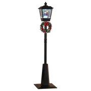 Lighted Musical Snowing Floor Lamp - 70 Inches