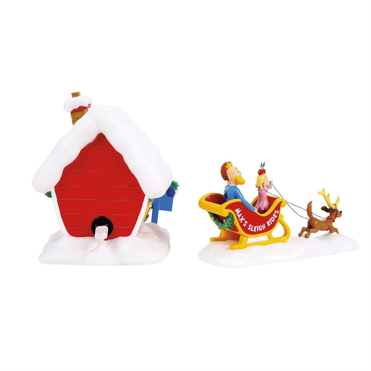 Max's Sleigh Rides - 2 Piece Set