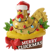 Merry Cluckmas  Ornament