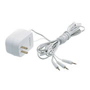 3 Head 3 Volt AC Adapter - White