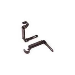 Bracket Adjustable S/2 Single Rod Espresso by Homeportonline