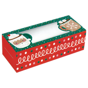 Holiday Treat Box 2 Pack - Santa and Hot Cocoa