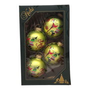 Krebs Value Glass Ornament 4 pack - Jesters and Elves