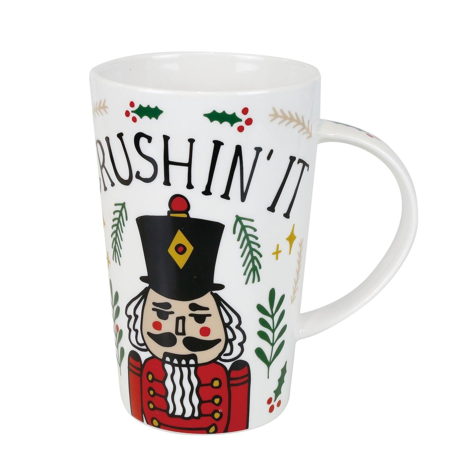 Crushing the Holidays: Nutcracker Ornament and Mug Set of 2