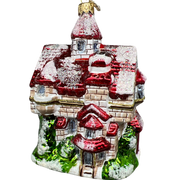 Santa Castle  Ornament