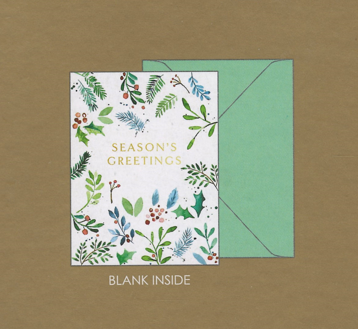 Petite Greetings Card Set (Season's Greetings Botanicals)