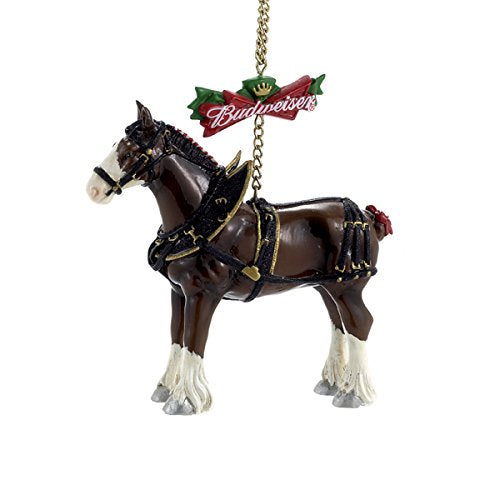 Budweiser Clydesdale Horse Ornament