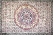 Tapestry Queen Size Circle Kalamkari Red by Homeportonline