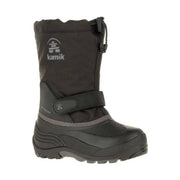 Kamik Big Kids' Waterbug 5 Winter Boot - Black/Charcoal by Lenny's Shoe & Apparel