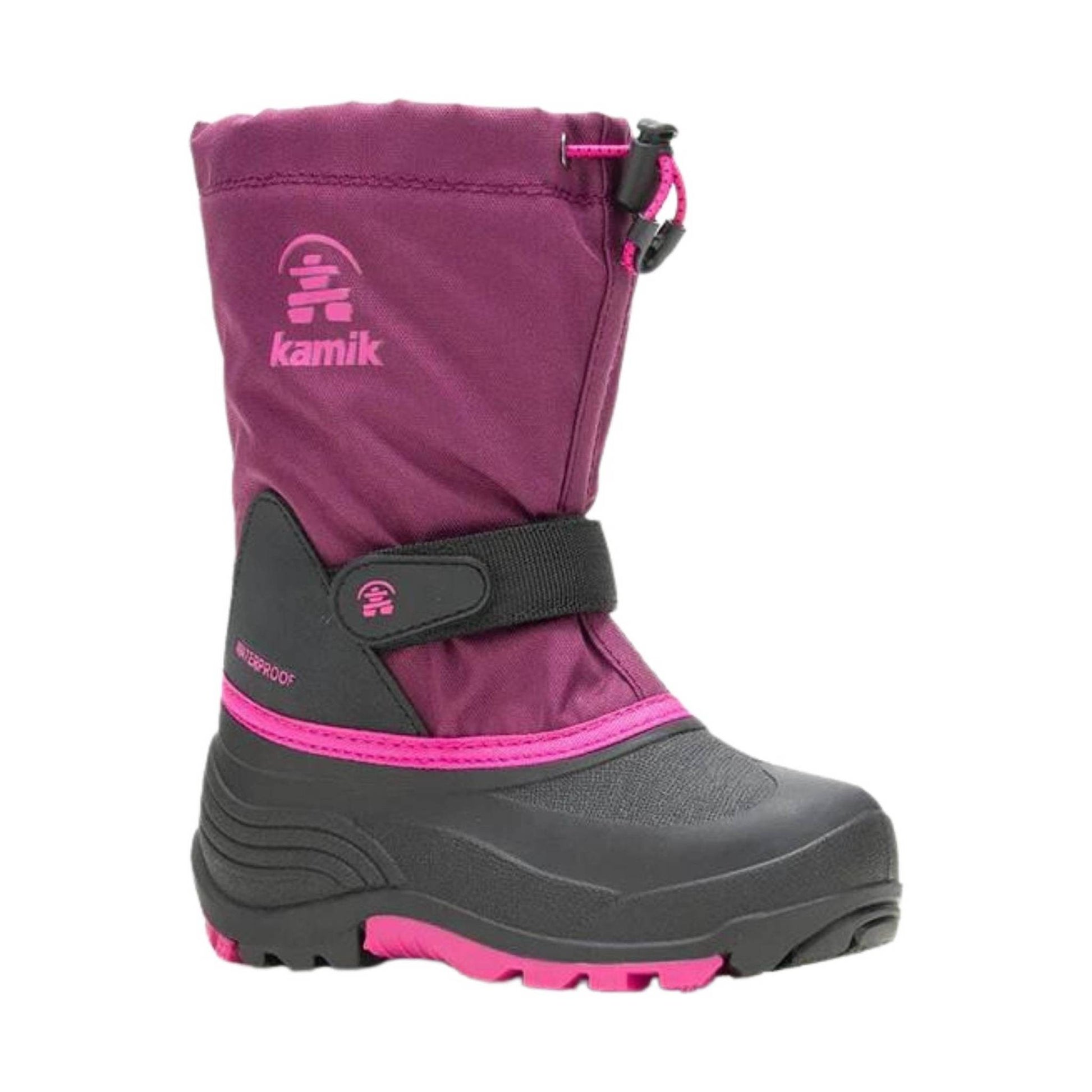 Kamik Big Kids' Waterbug 5 Winter Boot - Grape by Lenny's Shoe & Apparel