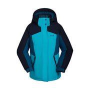 Kamik Kids' Evie Jacket - Cyan/Midnight by Lenny's Shoe & Apparel