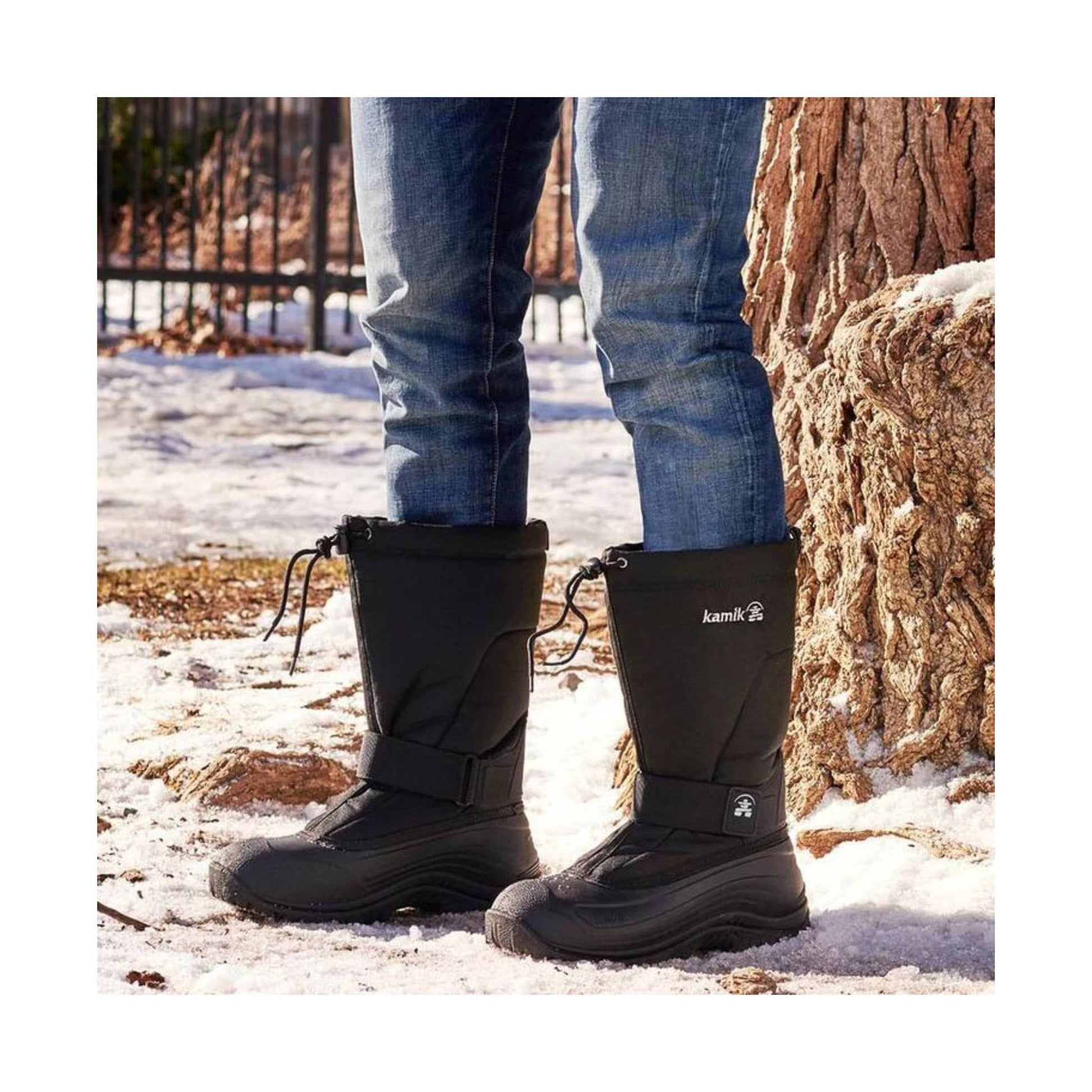Kamik Men's Greenbay 4 Winter Boots - Black by Lenny's Shoe & Apparel