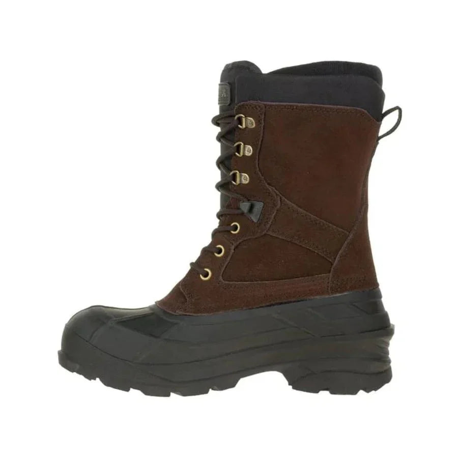 Kamik Men's Nation Plus Winter Boots - Dark Brown by Lenny's Shoe & Apparel