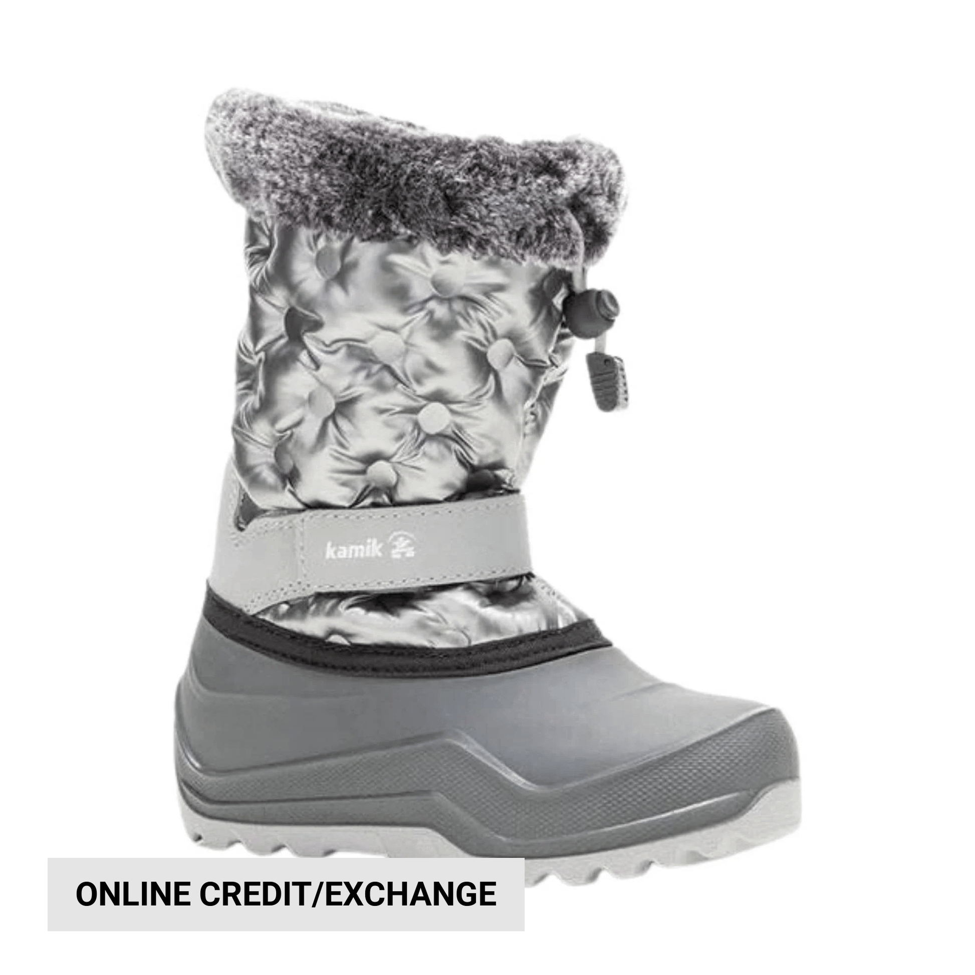 Kamik Toddler Penny 3 Winter Boot - Silver by Lenny's Shoe & Apparel