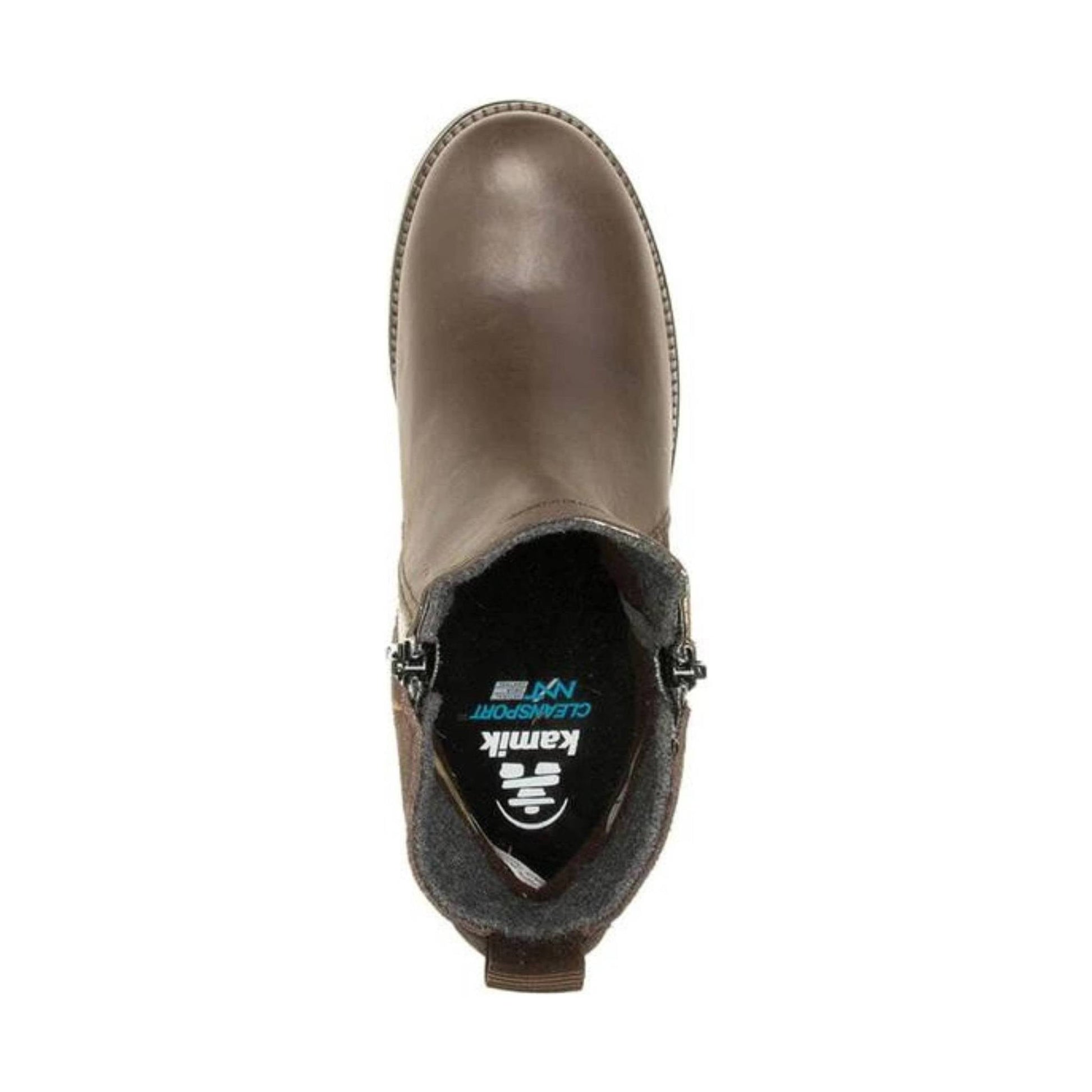 Kamik Women's Isabella Lo Bootie - Dark Brown by Lenny's Shoe & Apparel