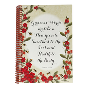 Wirebound 6X9 Unlined Journal - Sweetness for the Soul