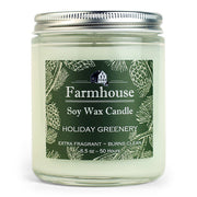 Soy Candle - 6.5oz - Holiday Greenery by Homeportonline