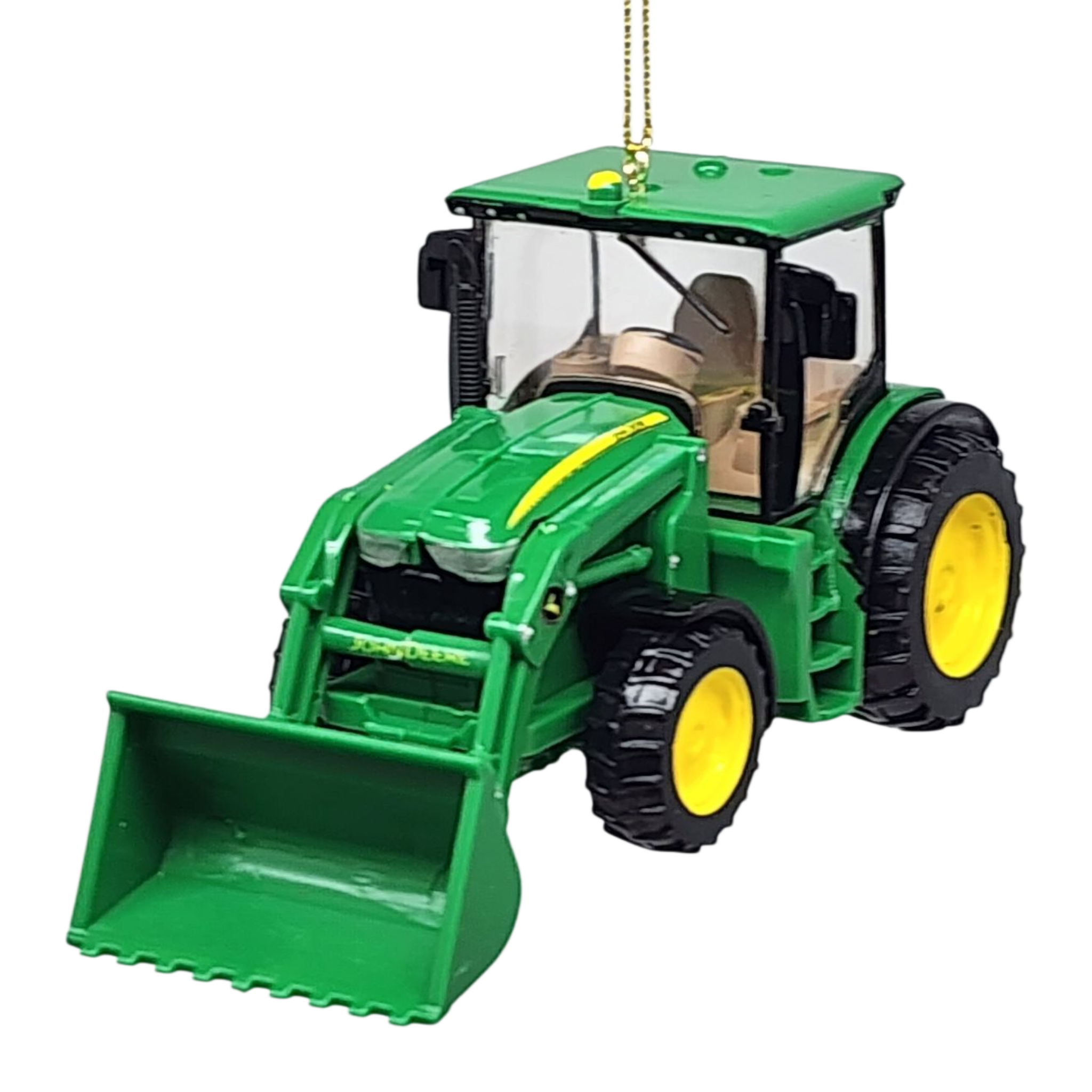 John Deere 680R Diesel Tractor with Loader Ornament
