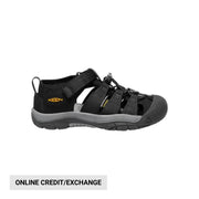 KEEN Big Kids' Newport H2 - Black/Keen Yellow by Lenny's Shoe & Apparel